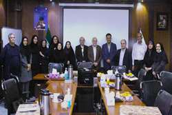 جلسه دفتر امور ایثارگران دانشگاه در شبکه بهداشت و درمان اسلامشهر